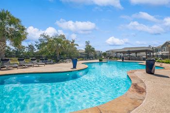 Luxe, resort-style swimming pool